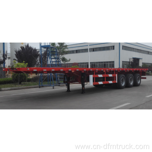 DongFeng 3-Axle Flat Bed Semi-trailer